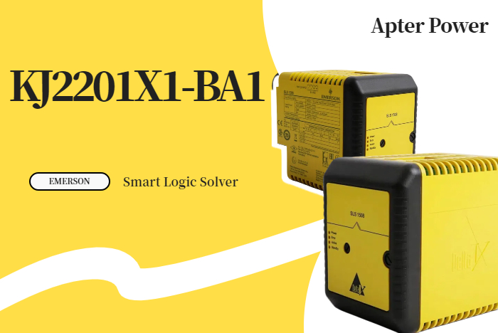 स्वचालन की शक्ति को उन्मुक्त करें: EMERSON KJ2201X1-BA1 CS3202 स्मार्ट लॉजिक सॉल्वर